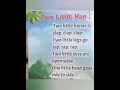 English Poem For Kids Two Little Hands