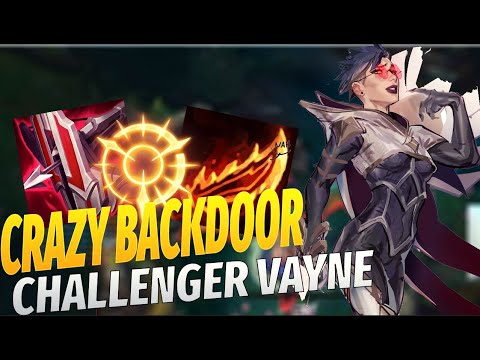 CRAZY BACKDOOR ATTEMPTS Challenger Vayne - SaskioLoL
