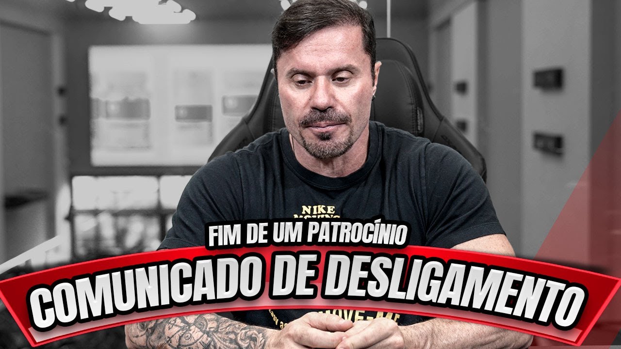 COMUNICADO OFICIAL DE DESLIGAMENTO DO MEU PATROCINADOR