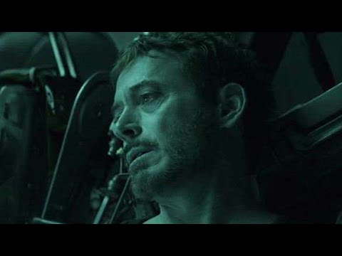 Avengers Endgame - Iron Man Returns Earth || Captain Marvel Saves Ironman Scene || 4k Full Hd