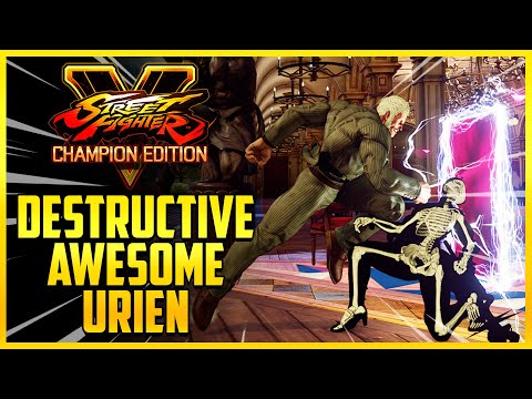 Awesome Urien | SFV Champion Edition - Destructive Urien Madness   - Balance Patch + V-Shift