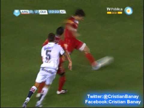 Argentinos Jrs 1 Quilmes 3 (Relato Leonardo Gentili)  Torneo Final 2013 Los goles (11/3/2013)