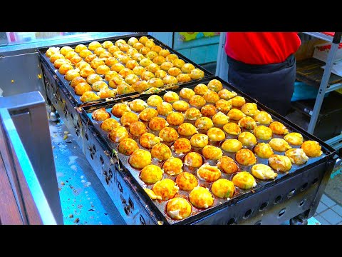 Osaka Takoyaki (sucursal Takoyaki Doraku Wanaka Namba) Takoyaki japonés Osaka Namba Los deliciosos bocadillos callejeros de Osaka Oonami