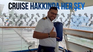 Kaptan Alican Öncül - Kruvaziyer yolcu gemileri ce denizcilik hakkında soru ceva