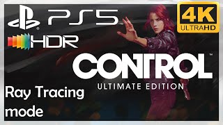 [4K/HDR] Control Ultimate Edition / Playstation 5 Gameplay / Ray Tracing Mode