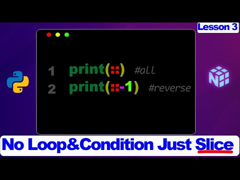 Slicing In Python Numpy Array Lesson 3 Data Science