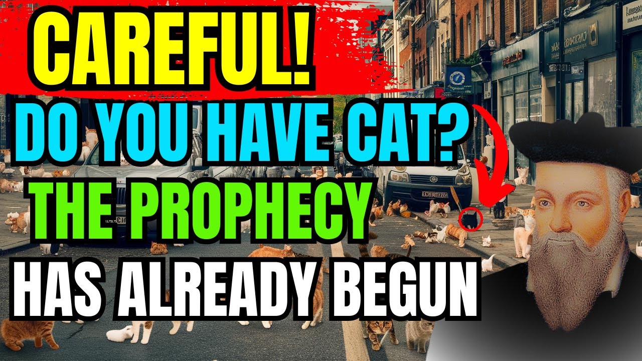SHOCKING: What Nostradamus Predicted for Those Who Have CATS at Home | Prophecies Revealed