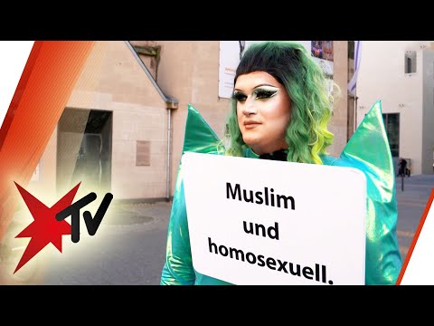 Muslim, schwul, Dragqueen: Was erlebt Jakob (24) im Netz, auf der Straße und familiär? | stern TV