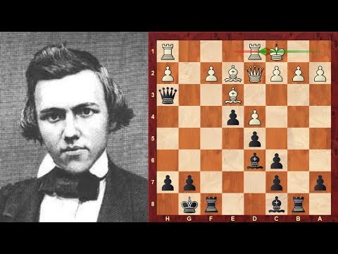 Henry Edward Bird vs Paul Morphy : London (1858)  ·  Philidor Defense: Philidor Countergambit