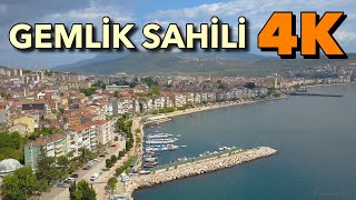 Havadan Gemlik Sahil Turu (4K)  - Duration: 2:23