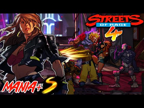 Streets of Rage 4 (2023 Update) - Mania+ S-Rank 1CC (Blaze)