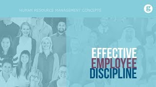 Effective Employee Discipline
