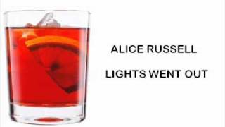 ALICE RUSSELL   LIGHTS WENT OUT