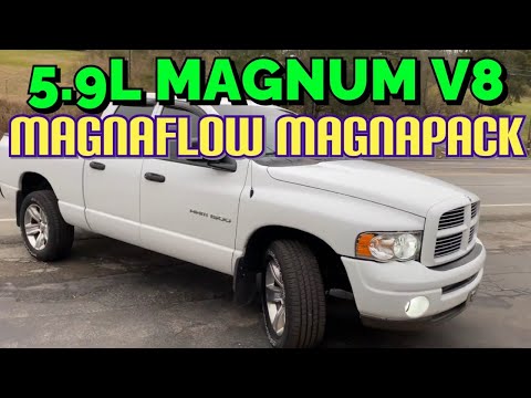 2002 Dodge Ram 5.9L MAGNUM DUAL EXHAUST w/ MAGNAFLOW MAGNAPACK!