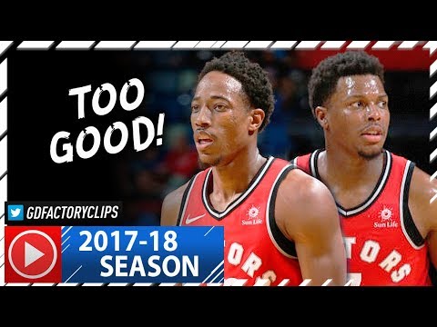 DeMar DeRozan & Kyle Lowry Full Highlights vs Pelicans (2017.11.15) - 47 Pts, 20 Reb Total