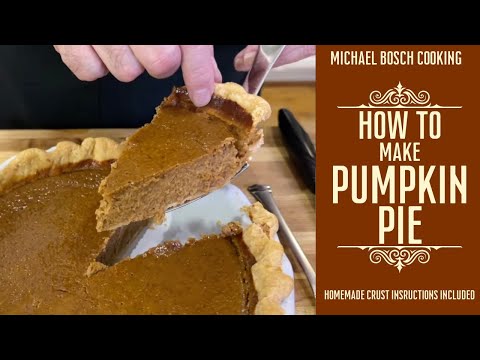 Classic Pumpkin Pie Recipe | Perfectly Spiced and Creamy | Michael Bosch Cooking