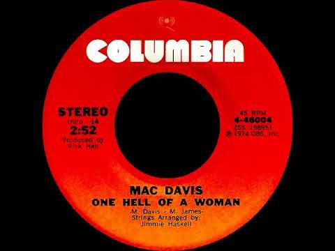 Mac Davis - One Hell Of A Woman (1974)