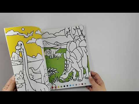 Bojenje po brojevima - Dinosauri