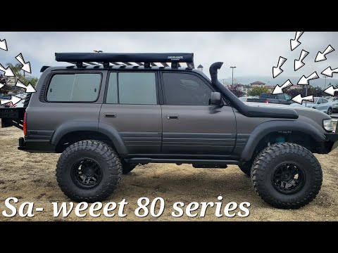 An Amazing Land Cruiser 80 series fully wrapped, or a LX450?