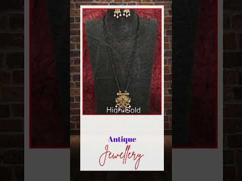 Antique jewelry high gold polish wedding wear indian jewelry...