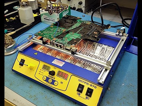 Professional Solder Rework Lab in Action