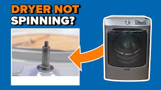 Dryer Front Drum Roller Axle Replacement - Whirlpool, Maytag, Kenmore, Amana | Part WPW10359271