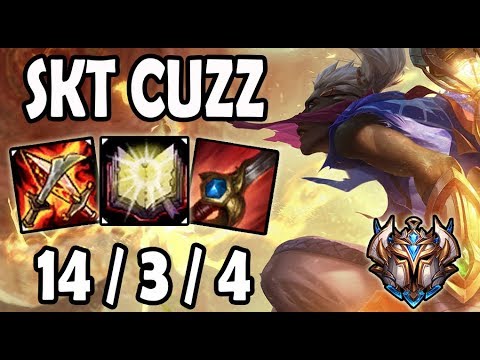 EKKO vs KINDRED Jungle [ SKT T1 Cuzz ] Lol Challenger Korea