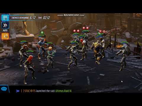 Marvel Strike Force Raid VI Red Skull Node