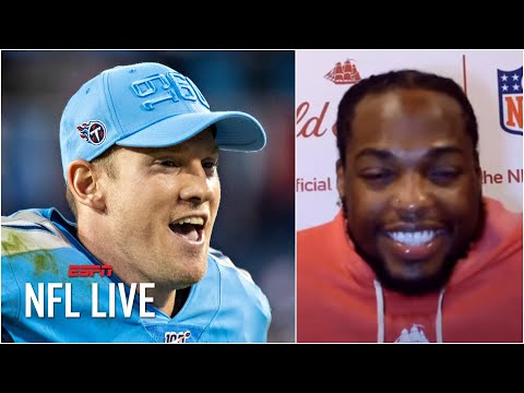 NFL直播：跑衛傳球，助攻MVP！德里克亨利：塔納希爾才該被提名MVP！ (Derrick Henry says Ryan Tannehill, not him, deserves to be in MVP conversation | NFL Live)