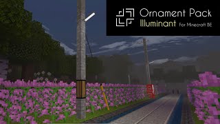 【Minecraft】電柱・光源アドオン - Ornament Pack #2
