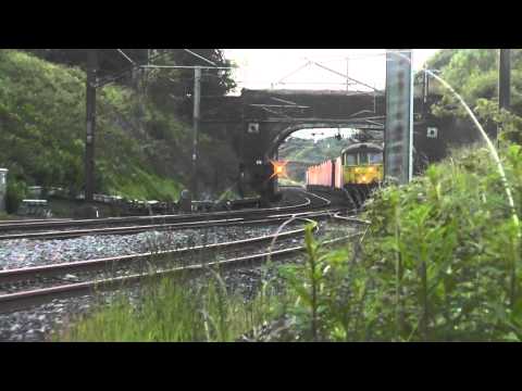 86627/86632 4M11 Coatbridge - Crewe liner, 5th June 2014