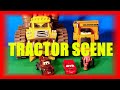Disney Pixar Cars Re Enactment Scene With Screaming Banshee Colossus XXL Tractor Lightning McQu