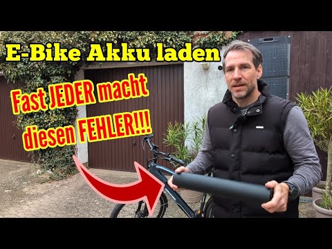 Charging an e-bike battery: Almost EVERYONE makes this mistake!