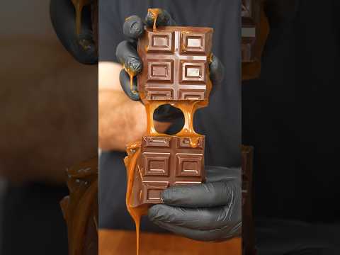 Stuff me with caramel 🤤 #chocolate #caramel #easyrecipe