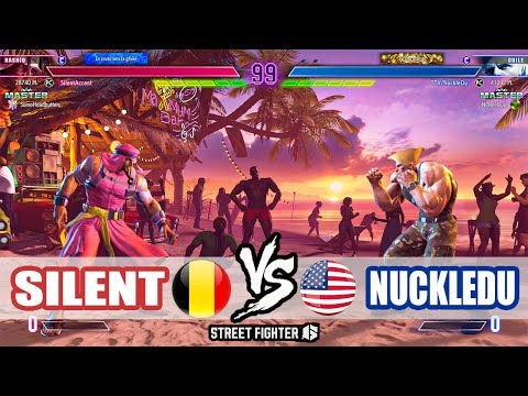 SF6 ➤ Silent (Rashid) VS NuckleDu (Guile)【Street Fighter 6】