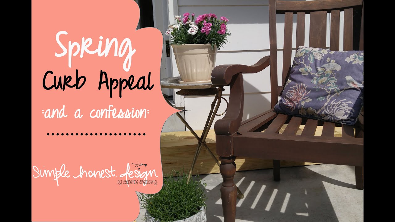 Spring curb appeal basics | Simple.Honest.Design