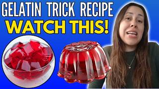 GELATIN TRICK – HOMEMADE GELATIN TRICK RECIPE 2026 – THE VIRAL GELATIN TRICK FOR WEIGHT LOSS RECIPE