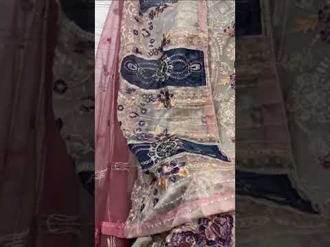 Hoor Tex H 77 Faux Georgette Wholesale Pakistani Salwar Suit – product video thumbnail