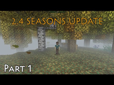 Survivalcraft 2.4 | Seasons Update | Cruel Mode Gameplay Part 1