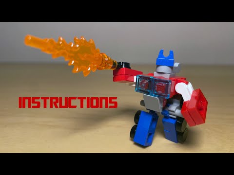 INSTRUCTIONS - LEGO Transformers MICRO Optimus Prime