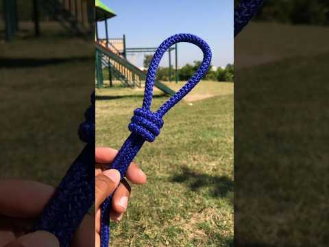 Hangman's Noose Knot 👌#knot #survivalknots #loopknot #diy