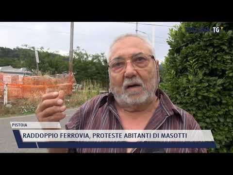 2021-07-30 PISTOIA - RADDOPPIO FERROVIA, PROTESTE ABITANTI DI MASOTTI