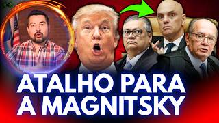 🛑Figueiredo Revela o Atalho na Magnitsky para pegar todo STF