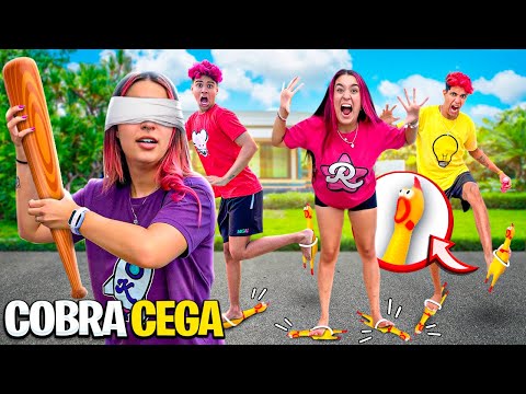 DESAFIO INSANO DA CABRA CEGA *nos machucamos?