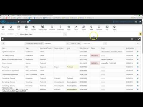 ActionHRM video/presentation/materials