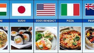 Famous Food Dish from Different Countries