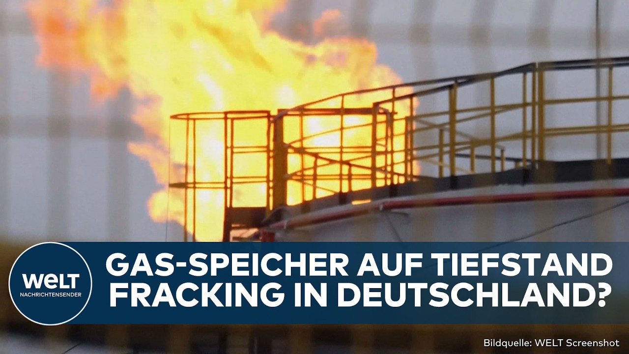 DEUTSCHLAND: Paukenschlag! Fracking für Gas-Versorgung? Debatte nimmt Fahrt auf