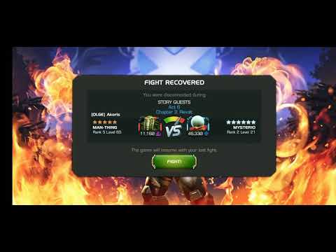 Man-Thing vs Act 6.3.3 Acid Wash Mysterio Solo | Marvel Contest of Champions