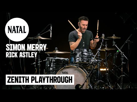 Simon Merry of Rick Astley | Zenith Playthrough | Natal Drums