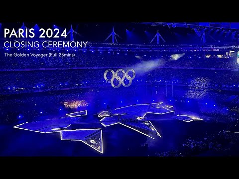 PARIS 2024 | JO | Paris Olympics - Closing Ceremony ‘The Golden Voyager’ Full view